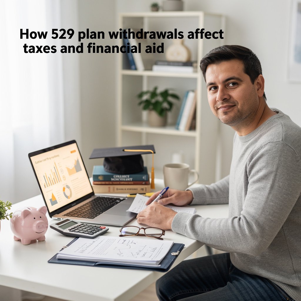 How 529 plan withdrawals affect taxes and financial aid