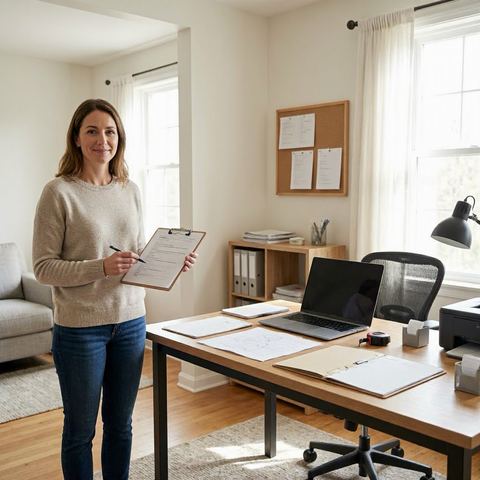 Home office deduction checklist for work from home employees