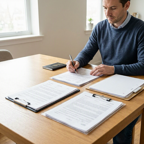 How to complete the Affidavit of Support I-864