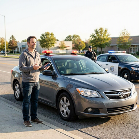 Pulled over by police: your rights step by step