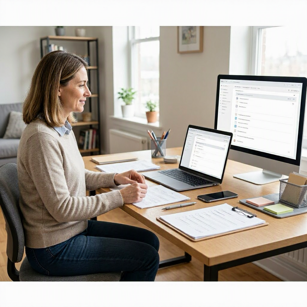 Outlook Email Management checklist for work from home employees
