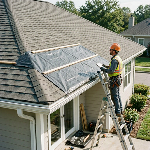 Emergency Roof Tarping Cost