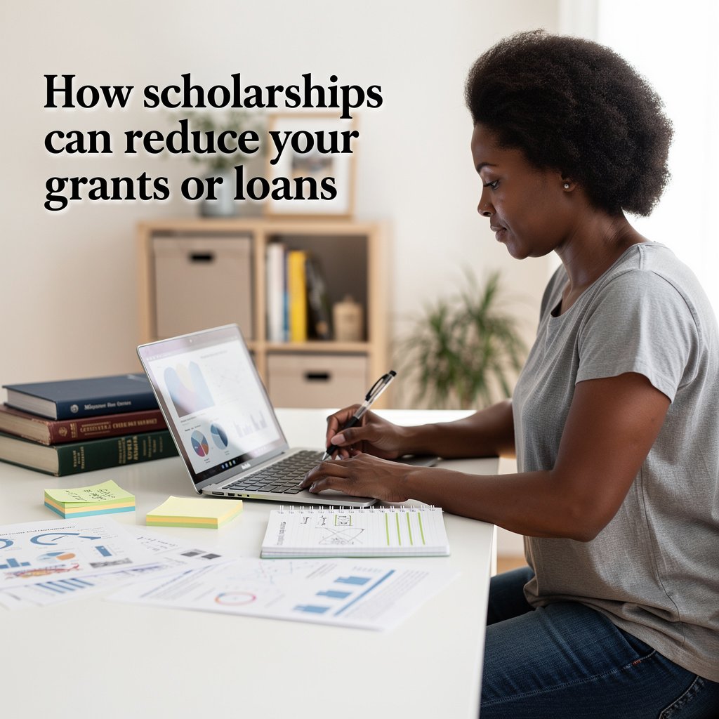 How scholarships can reduce your grants or loans