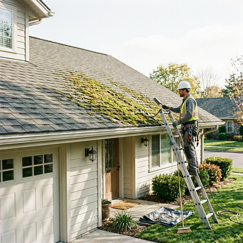 Roof Moss Removal Cost