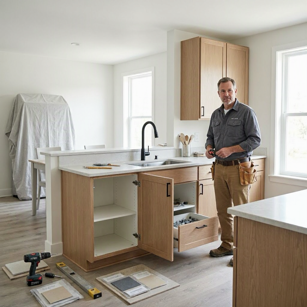 Kitchen remodel cost in the USA: budget ranges by project size