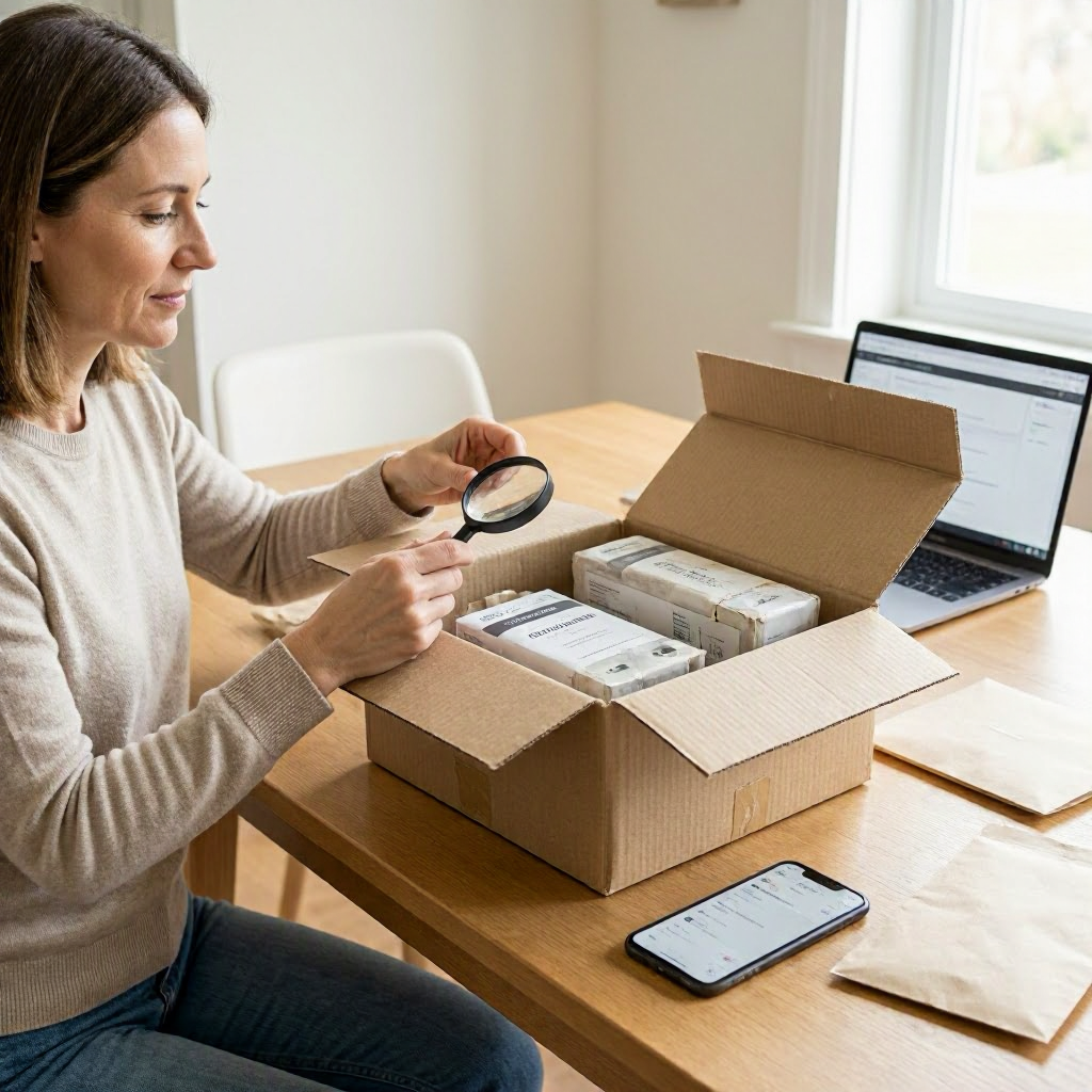 What to do if a counterfeit product was delivered
