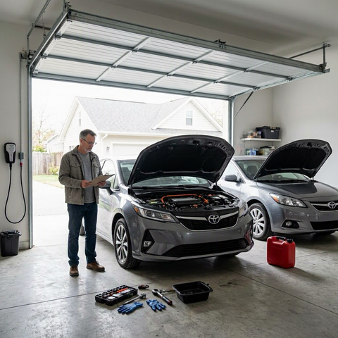 Hybrid vs gas car ownership cost: fuel, maintenance, and battery risk