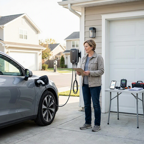 EV charging at home vs public charging: real monthly cost comparison
