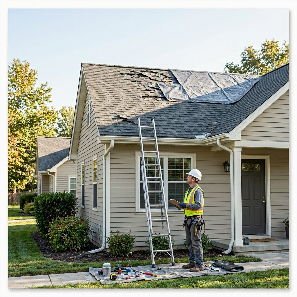 Storm Damage Roof Repair Cost
