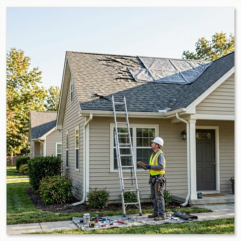 Storm Damage Roof Repair Cost