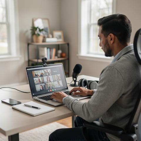 Google Meet Meetings checklist for work from home employees