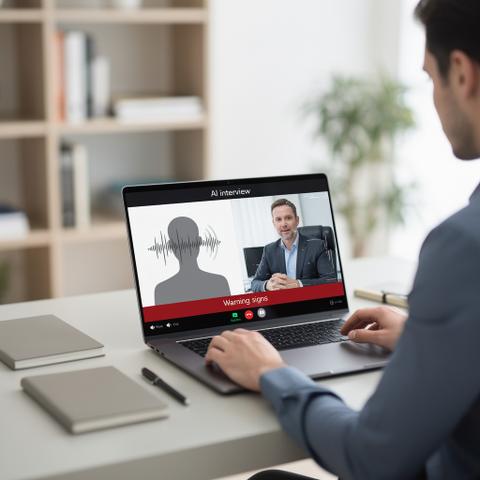 Fake Job Interview With AI Voice or Video: Warning Signs
