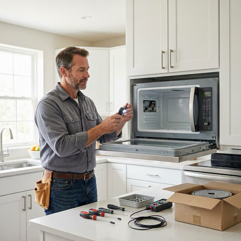 Microwave repair cost vs replacement cost