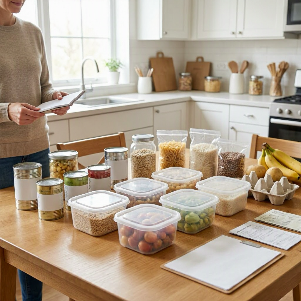 How to Build a One-Week Emergency Meal Plan