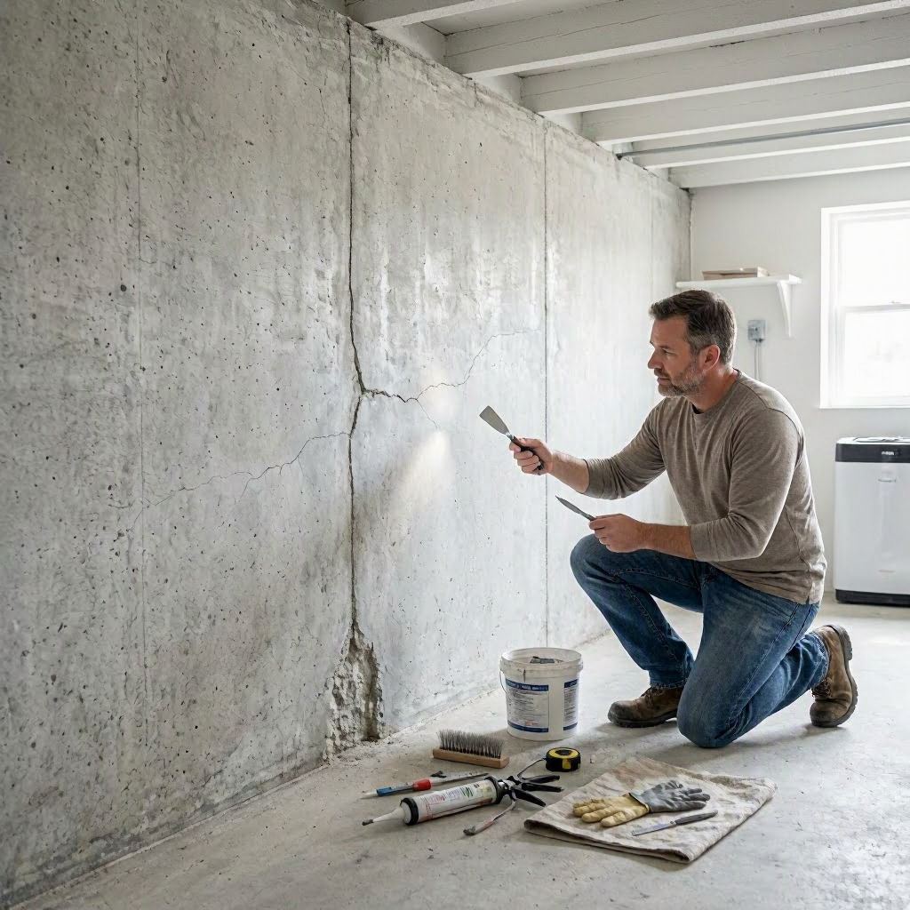 Basement Wall Crack Repair Cost