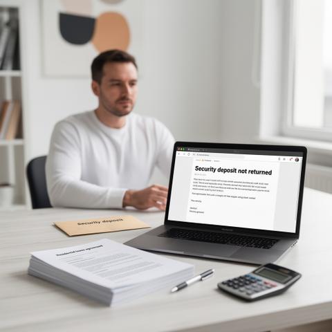 Security Deposit Not Returned: What to Do Next