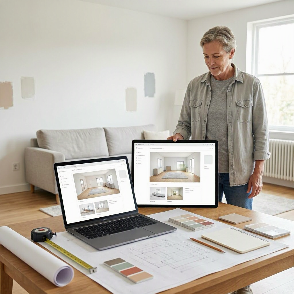 How to use AI for home design ideas step by step
