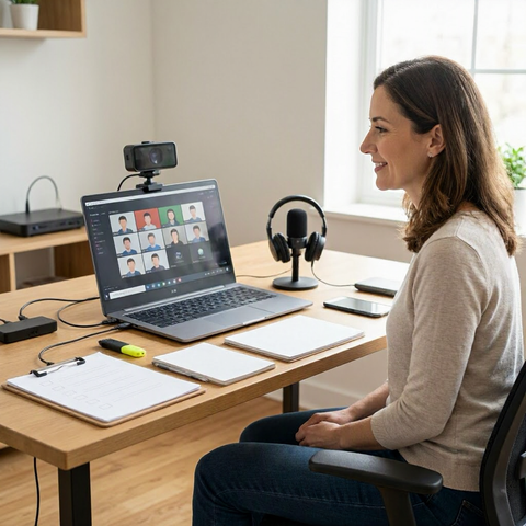 Microsoft Teams Meetings checklist for work from home employees
