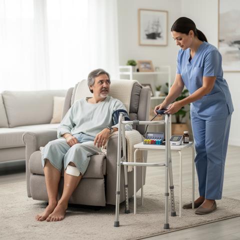 What Medicare covers for home health care after surgery