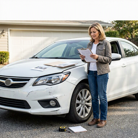 Diminished value claim after a car accident: what to document