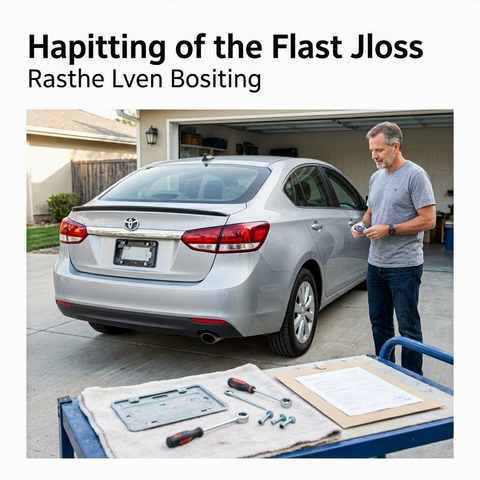 License plate replacement cost after theft, loss, or damage