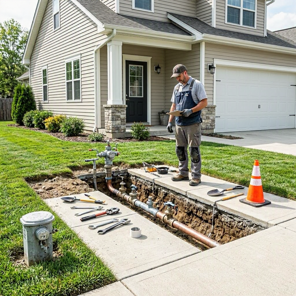 Main Water Line Replacement Cost in the USA