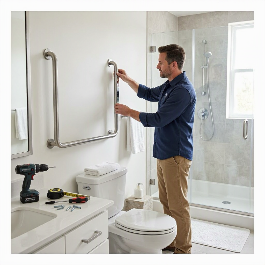 Grab bar and bathroom safety upgrade cost for seniors