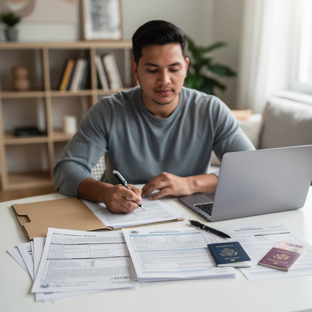 How to apply for adjustment of status in the United States