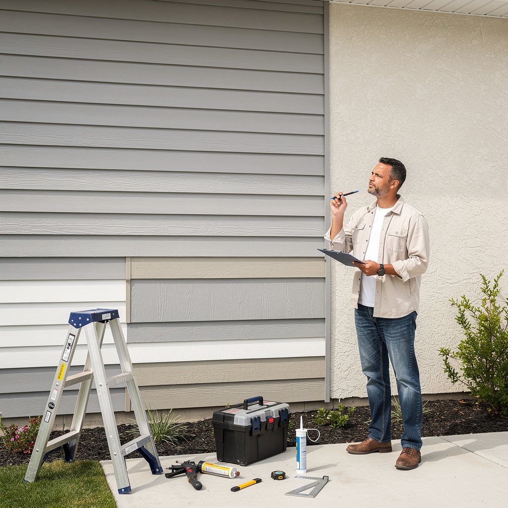 Siding repair cost: vinyl, fiber cement, wood, and stucco