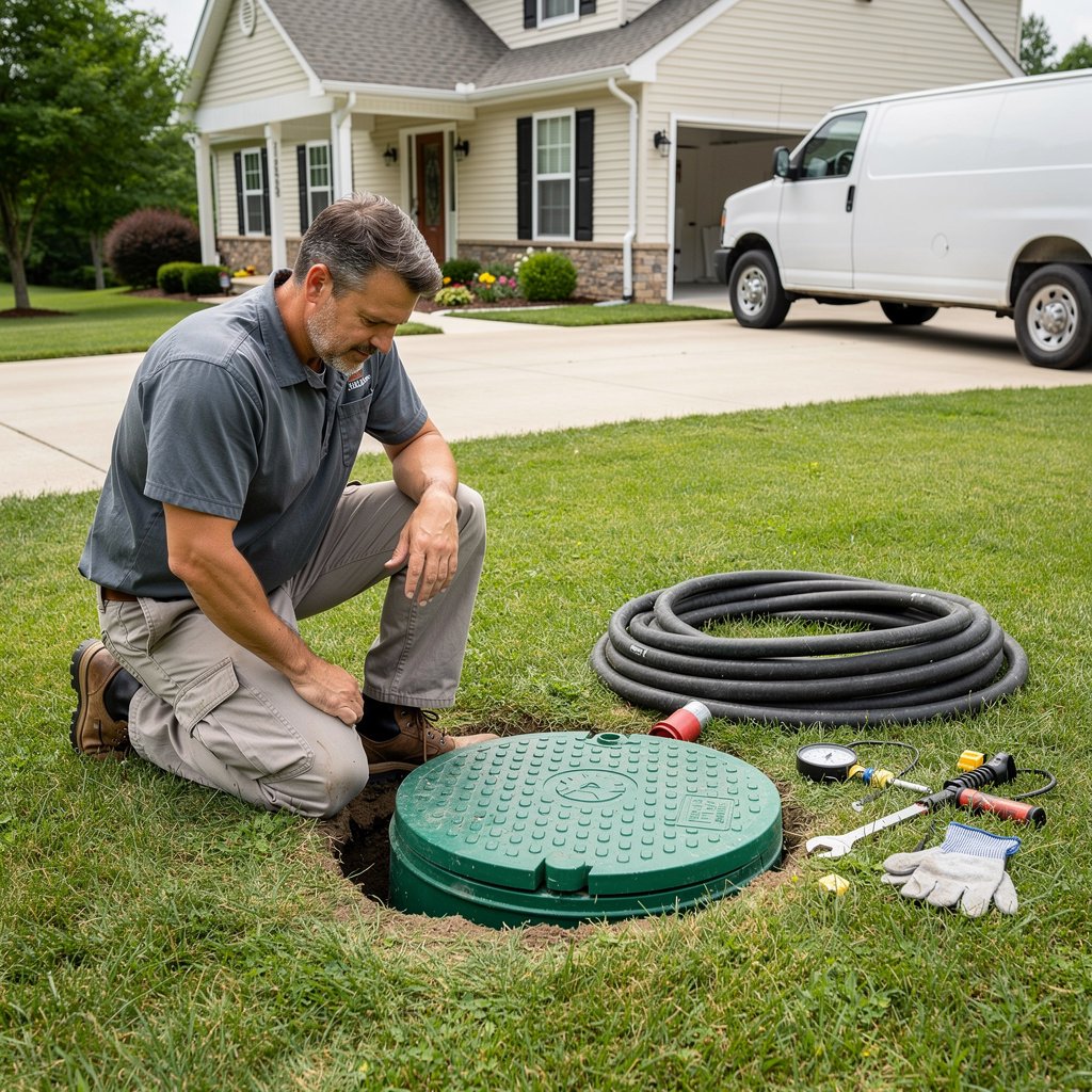 Septic tank pumping cost and signs you need service