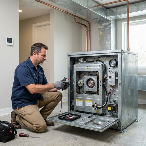 Furnace Repair Cost: Ignitor, Blower Motor, Flame Sensor, and Thermostat