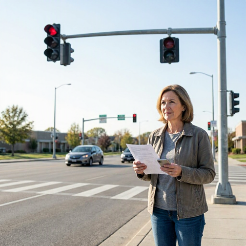 Red light camera ticket: do you have to pay?