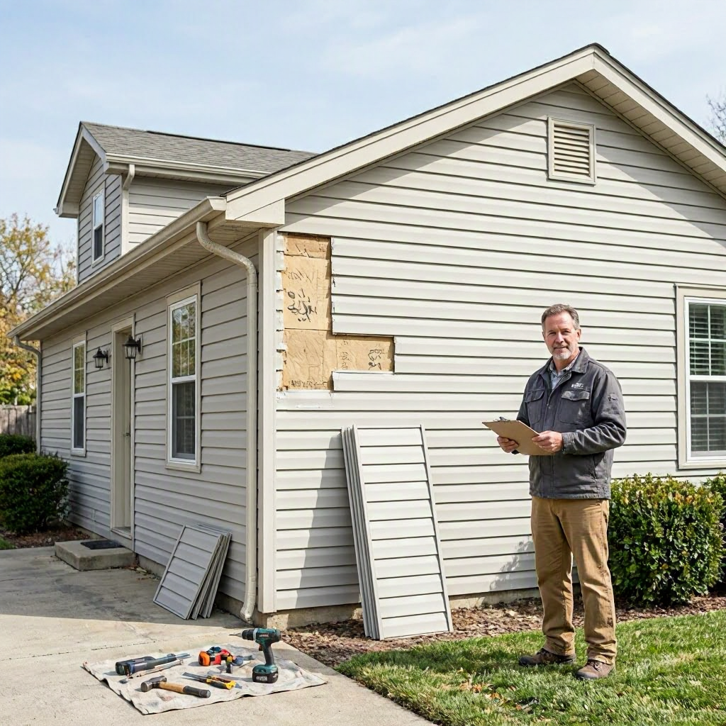 Vinyl siding replacement cost by home size