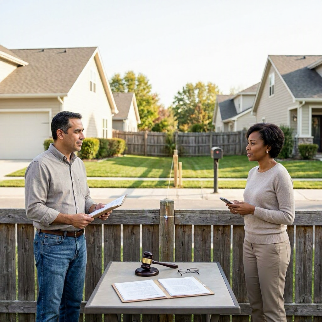 Neighbor dispute: legal options before suing
