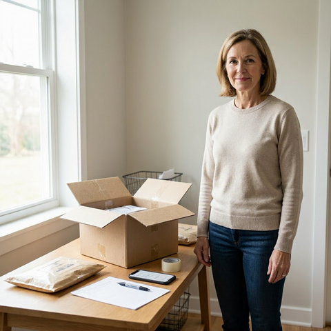 What to do if a return label is not provided