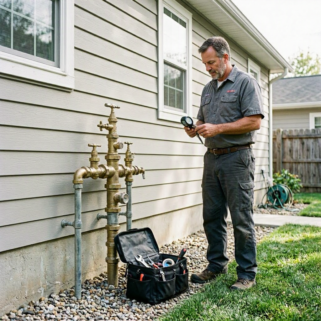 Backflow preventer installation cost and testing fees