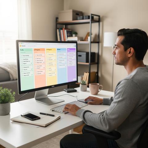 Trello Boards checklist for work from home employees