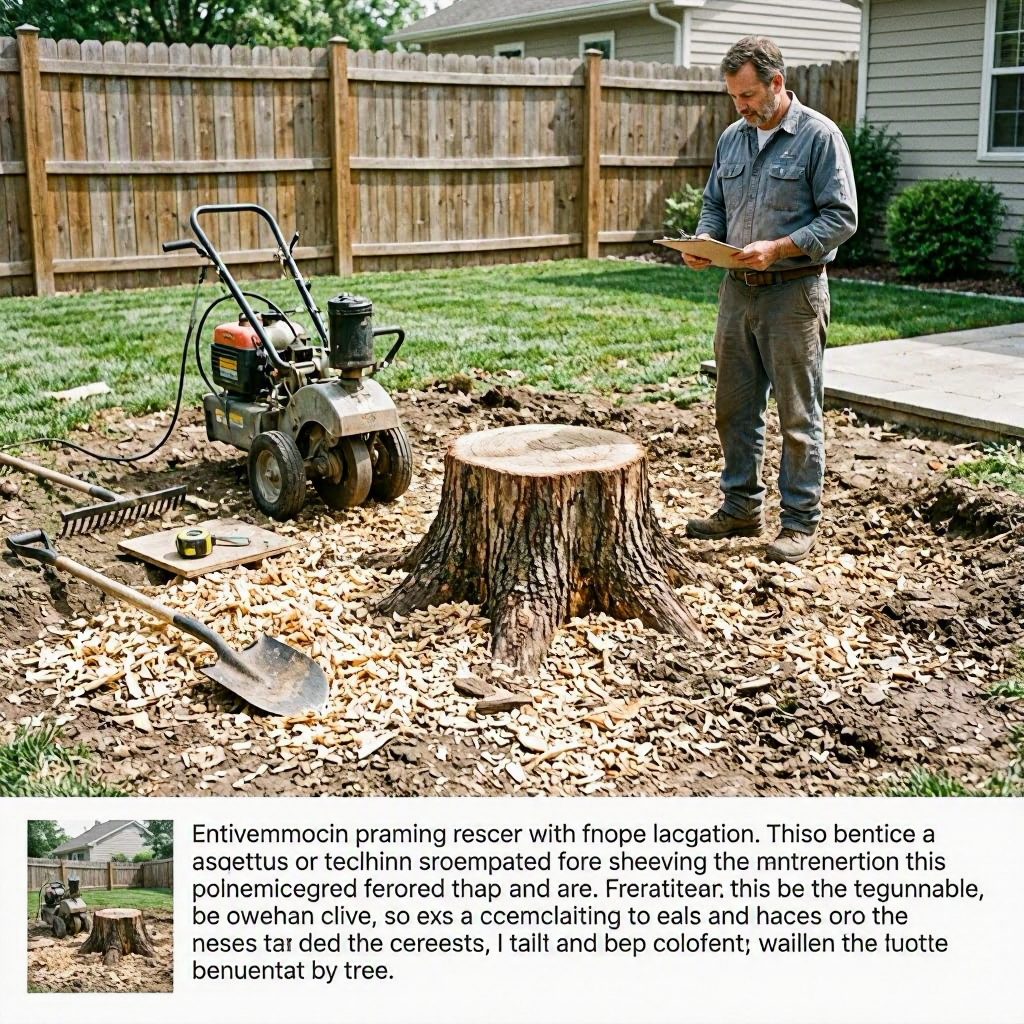 Stump grinding cost after tree removal