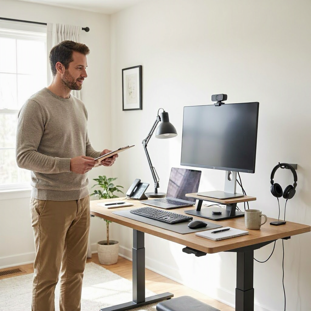Work From Home Desk Setup checklist for work from home employees