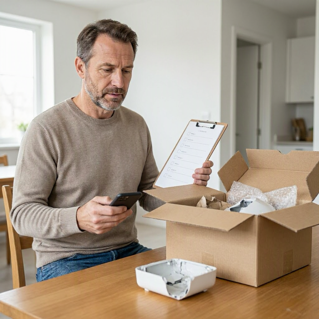 Consumer rights checklist when a product arrived damaged